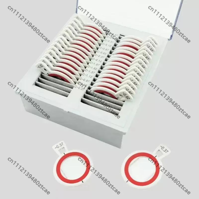 Optometry Special Cylindrical Trial Lens For Astigmatism Refraction Examination Optical Shop Test Accessory