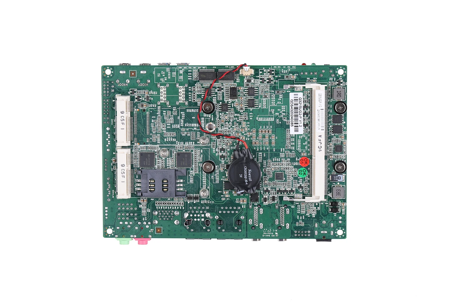 Imagem -04 - Qotom-placa-mãe para Mini pc Celeron i3 i5 i7 6rs232 Q350p Q370p