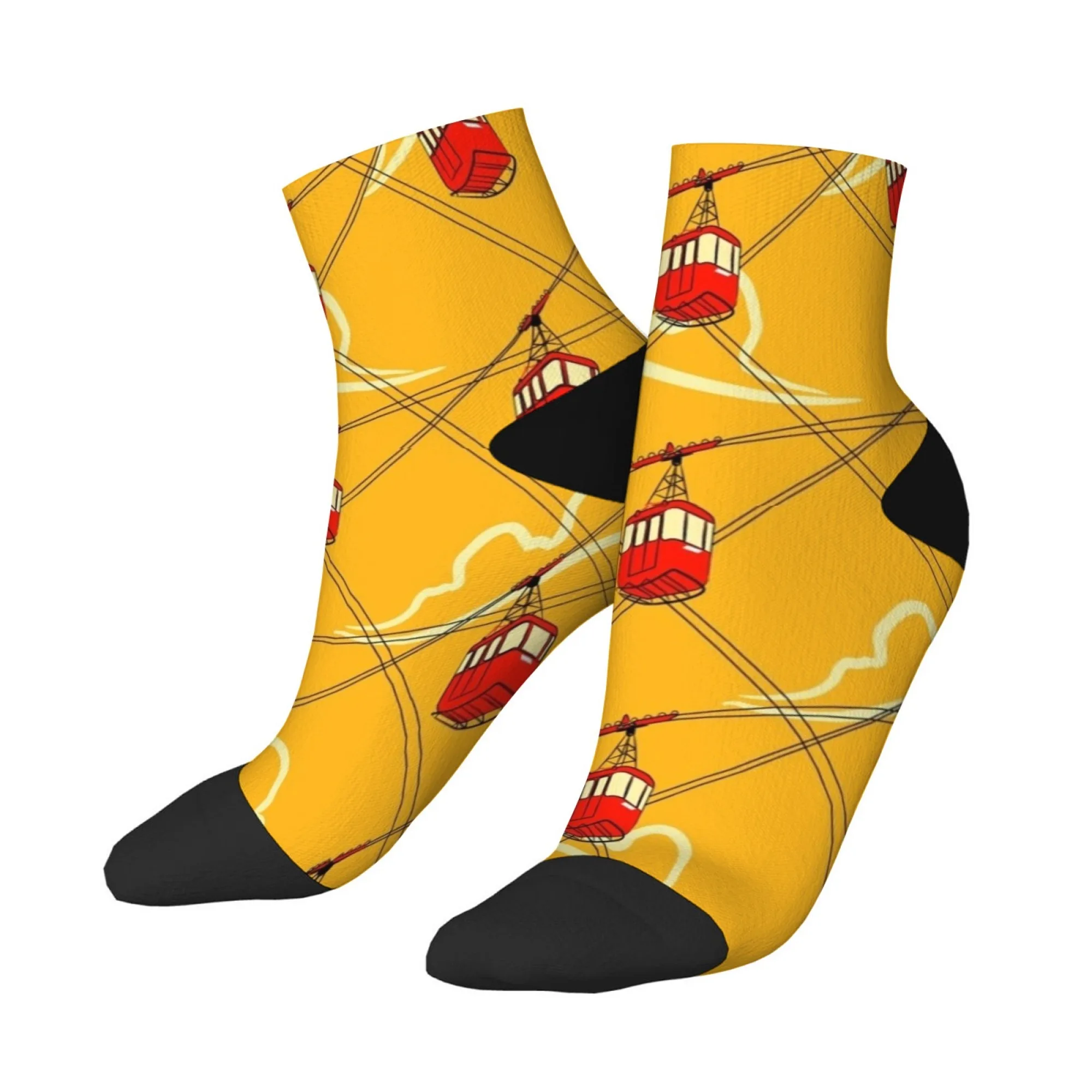 

Кабельный дизайн автомобиля, короткие носки, удобные носки из смеси полиэстера для женщин и мужчин, унисекс, мягкие, дышащие, легкие, модные