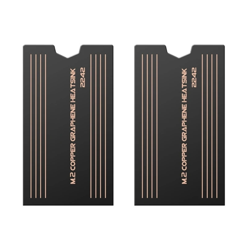 Effective 2242 SSD Heat Sink Heat Dissipation Solution for 2242 SSD Graphene Cooling Vest Easy Installation Cooling