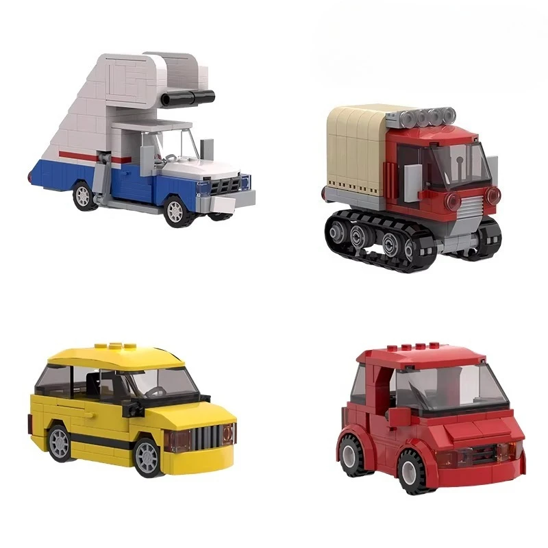 

Городской скоростной мини-грузовик-седан: развивающий конструктор-головоломка для детей, сборные декоративные украшения