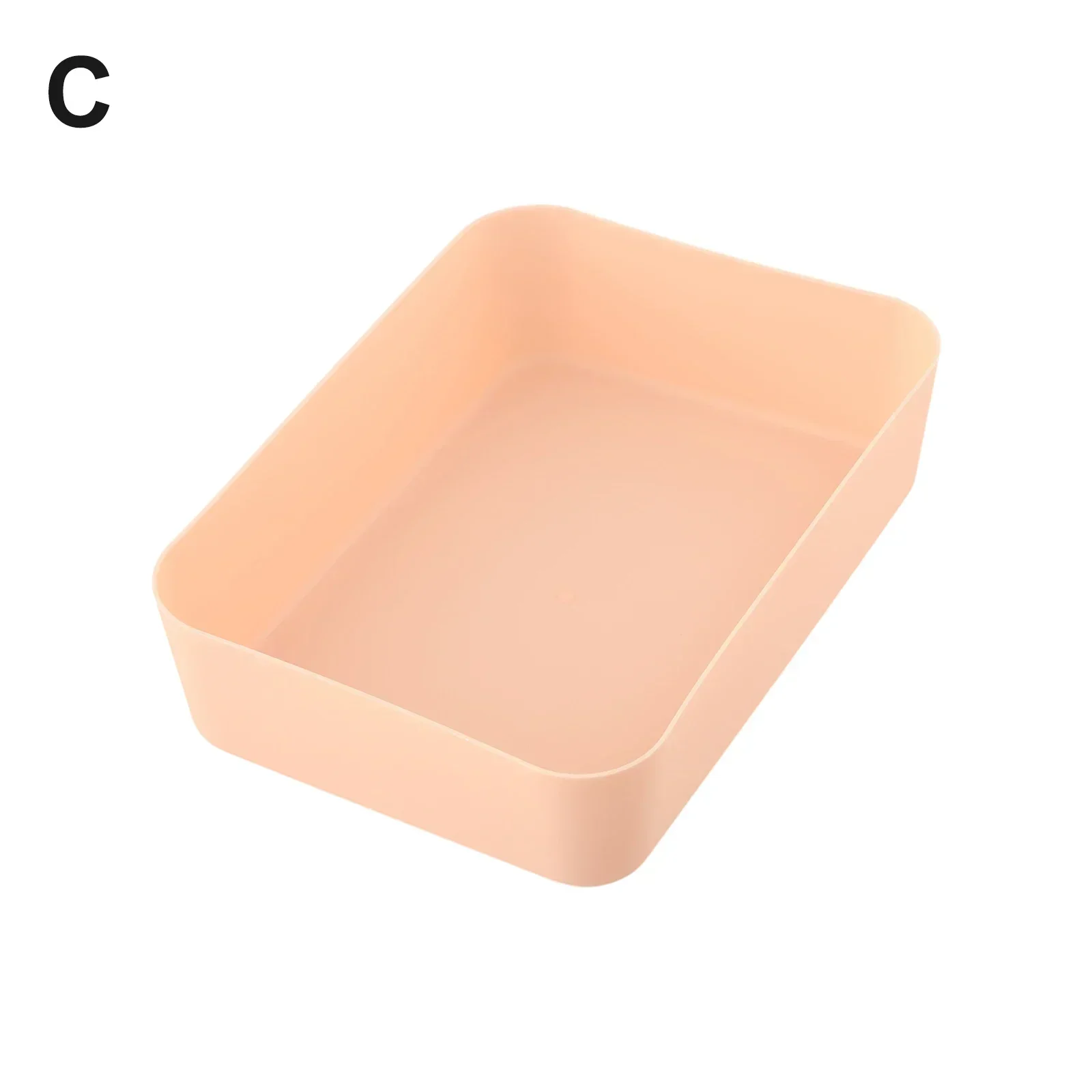 Small Box Storage Box Large Capacity Storage Durable Kitchen Plastic Material Drawer For Dressing Table Drawer Pink