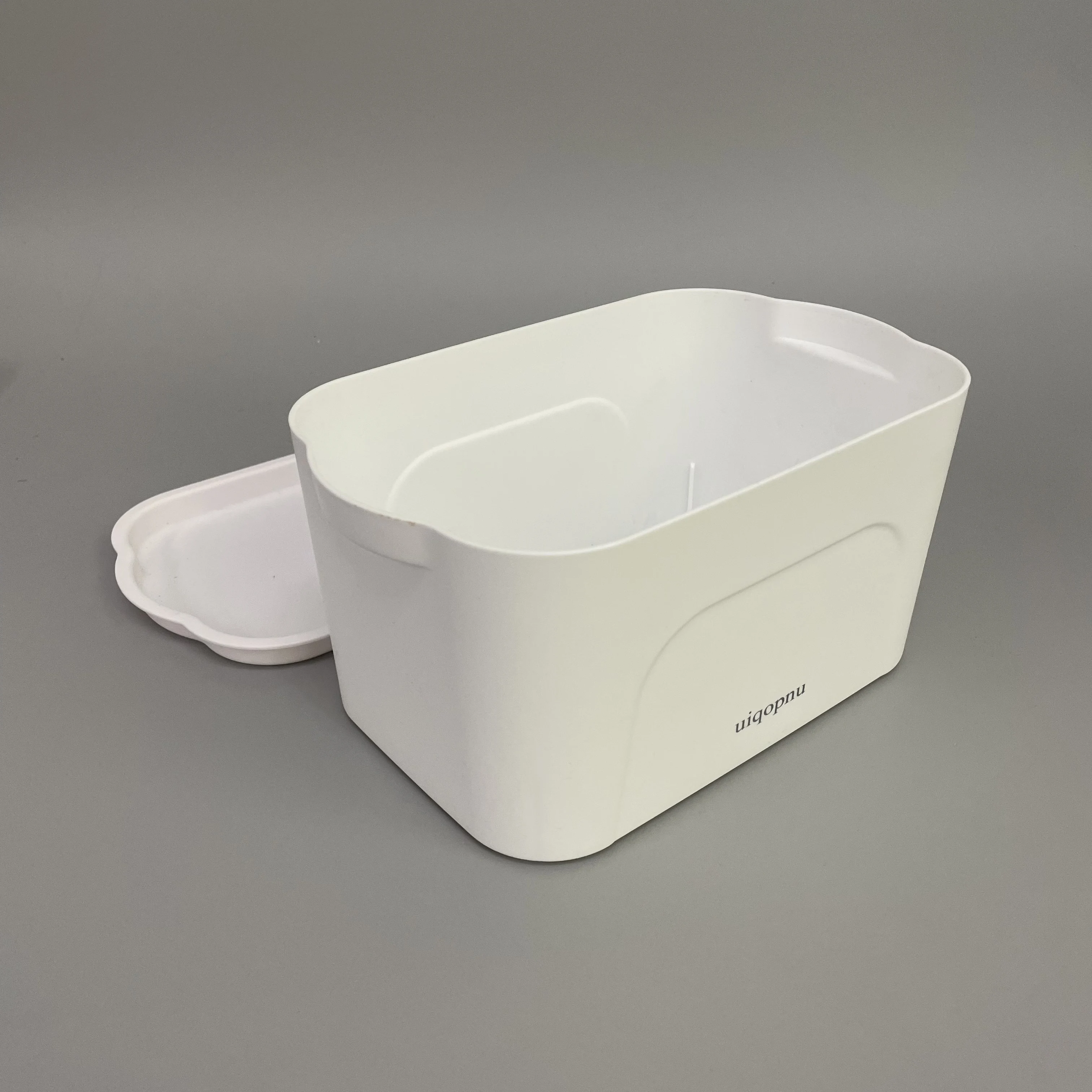 

Большой пластиковый контейнер для хранения игрушек Uiqopnu белого цвета с крышкой – штабелируемый органайзер для шкафа, спальни, игровой комнаты, гостиной