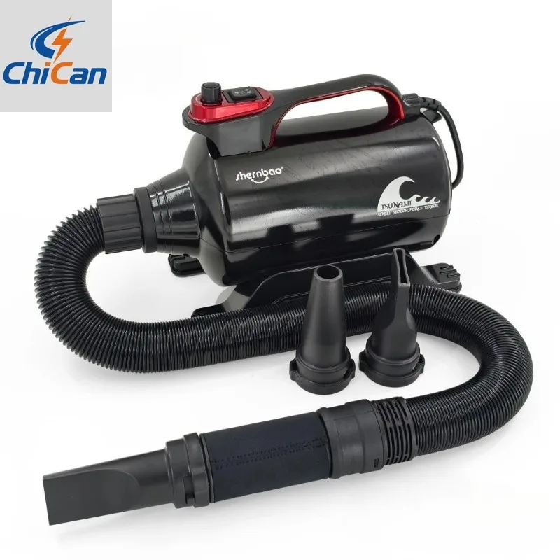 【Hot】2800w Pet Hair Dryer Set Dog  Grooming Blower Motor Super Warm Wind Large Giant Clothes New Sales Promotion