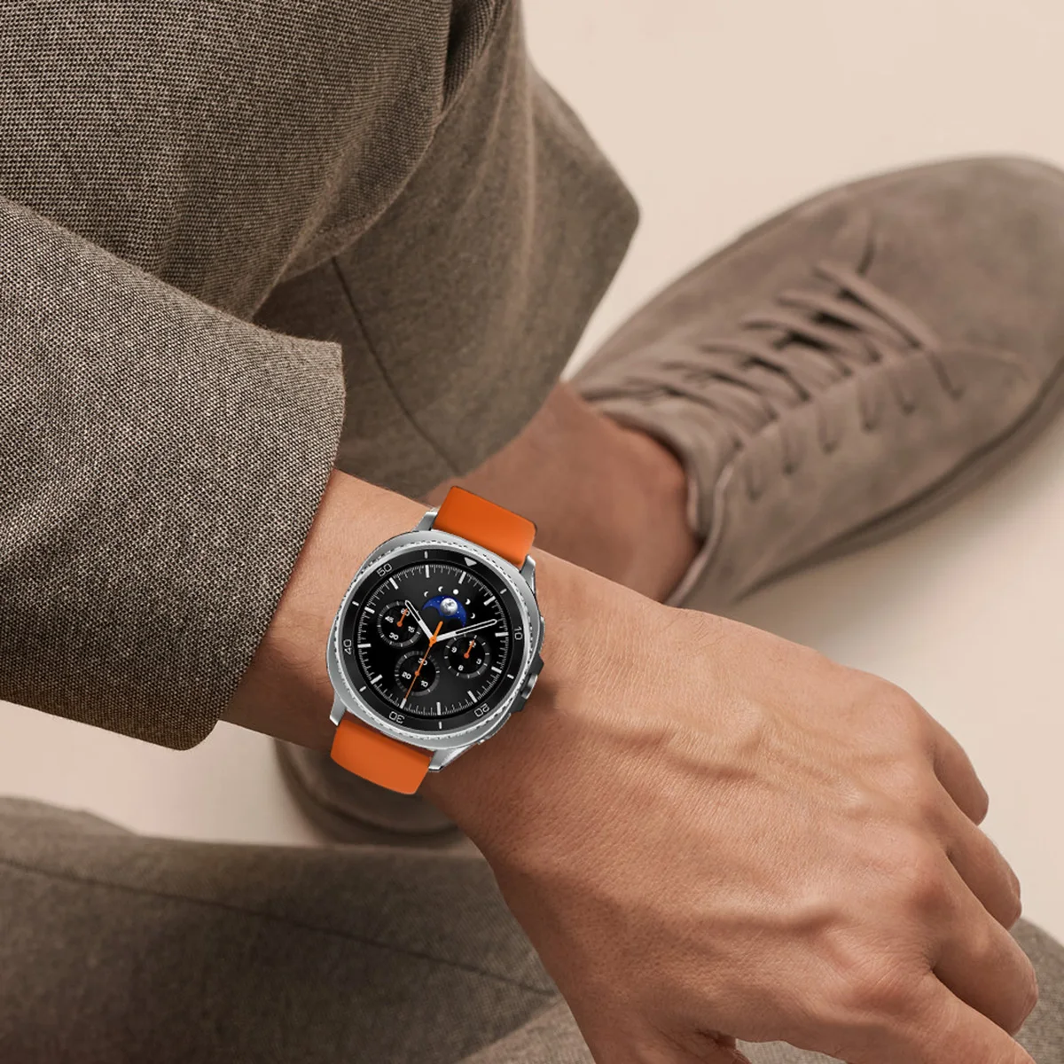 磁気バックルストラップ Samsung Galaxy Watch 8 Classic 46MM 8 Ultra 2 シリコンバンド Galaxy Watch 8 44mm 40mm アクセサリー用