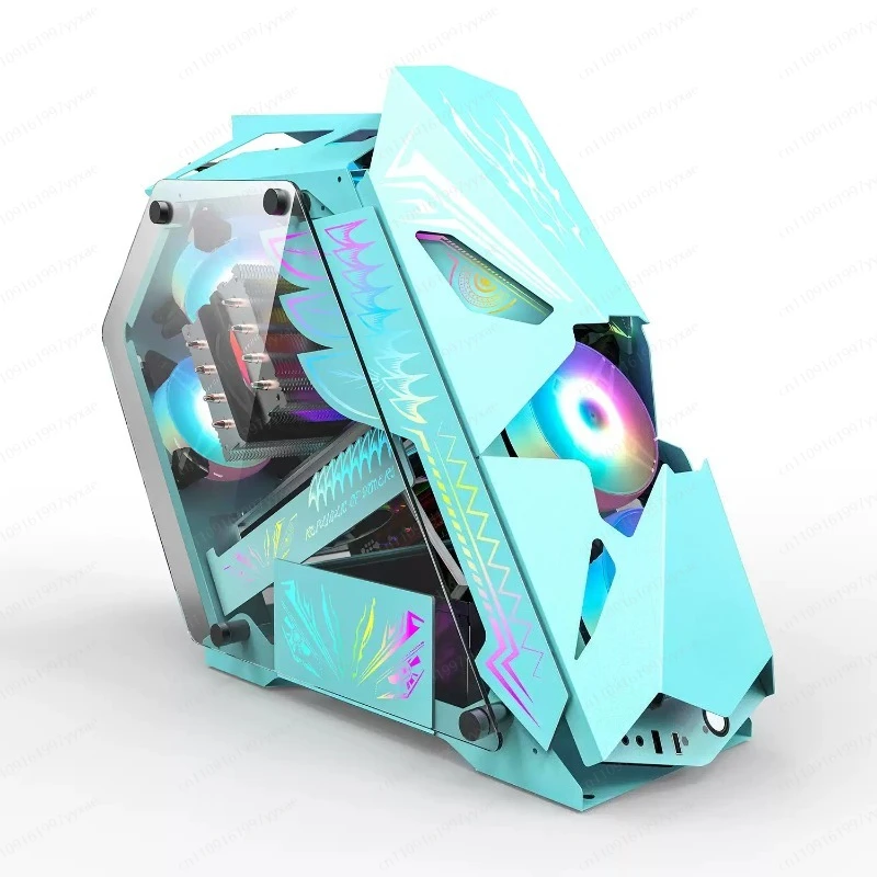 Gaming computer case, modern mid-tower ATX gaming case