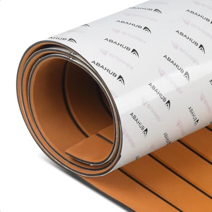 إيفا رغوة قارب التزيين 96 ''x 45.6'' 36'' 28.8 ''24'' 16.8'' 48''x16.8'' ذاتية اللصق فو خشب الساج البحرية الأرضيات ورقة وسادة تثبيت #1