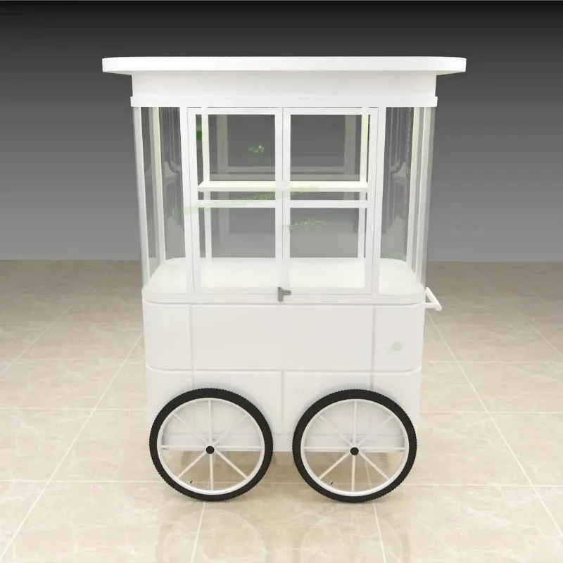 AzsaPzaz Food Court Fast Food Catering Booth - Highly Practical for Food Service