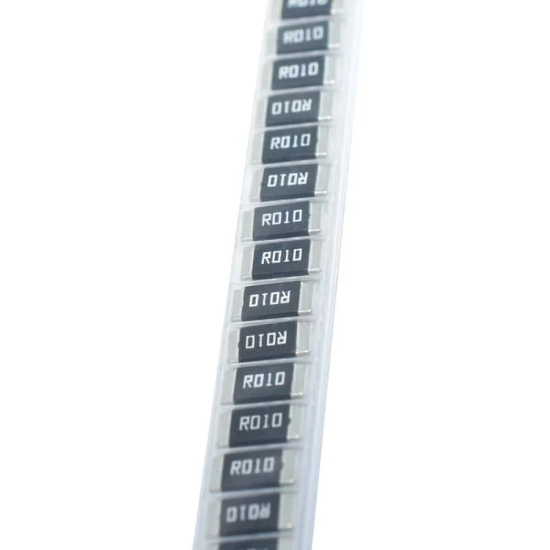 100P/ล็อต 6432 2512 0.004Ω(4mR) 0.004R ±1% 3W, Mark;R004, ตัวต้านทานความต้านทานต่ำพิเศษแบบ SMT, ตัวต้านทานโลหะผสมกำลังสูง