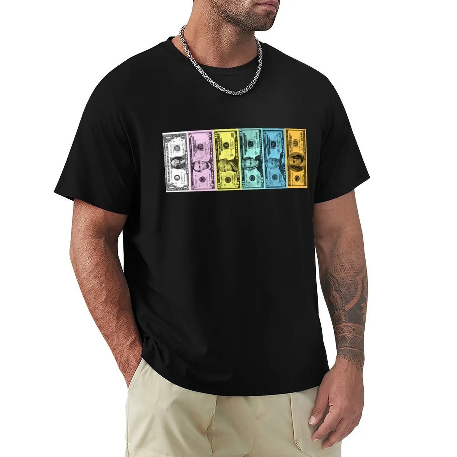 

It's real money..if you believe it. T-Shirt plain shirts graphic anime shirt oversize t-shirts man mens clothing