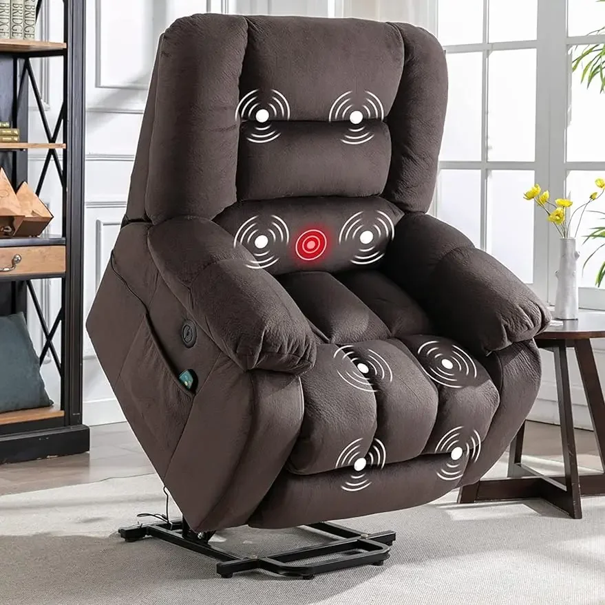 

Phoenix Home Power Chair Lift Recliner, Chocolate