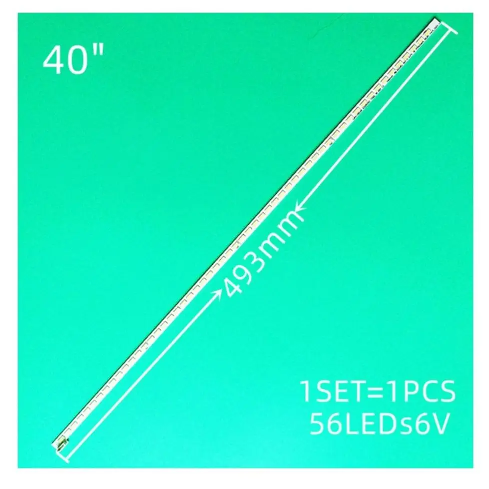 LED strip 56 LED 493mm for 40PFL5537H LJ64-03514A STS400A64 2012SGS40 7030L 56 LTA400HV04 LTA400HM22 STS400A75