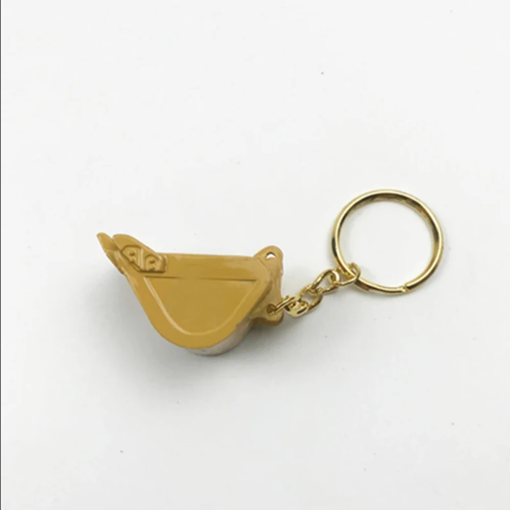 50pcs Bucket Key Chain for CA Excavator Heavy Equipment Keychain