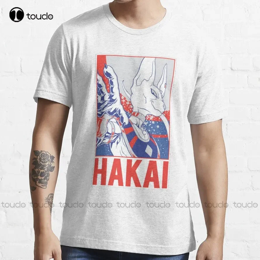 God Of Destruction (Hakai) (Destruction) Trending T-Shirt Men Tshirts Custom Aldult Teen Unisex Digital Printing Tee Shirts