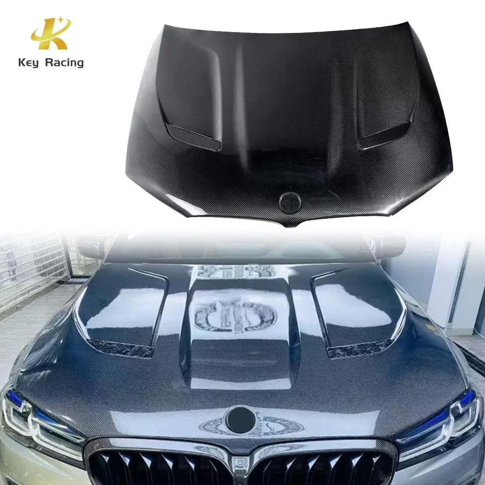 

Для BMW 5 серии G30 G38 F90 M5 передний капот двигателя из углеродного волокна в стиле CS, крышка двигателя