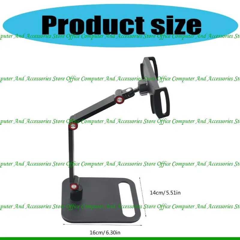 U55C Monitor Monitor Monitor Stand 360 ° Rotatable Arms Support Holder untuk Office