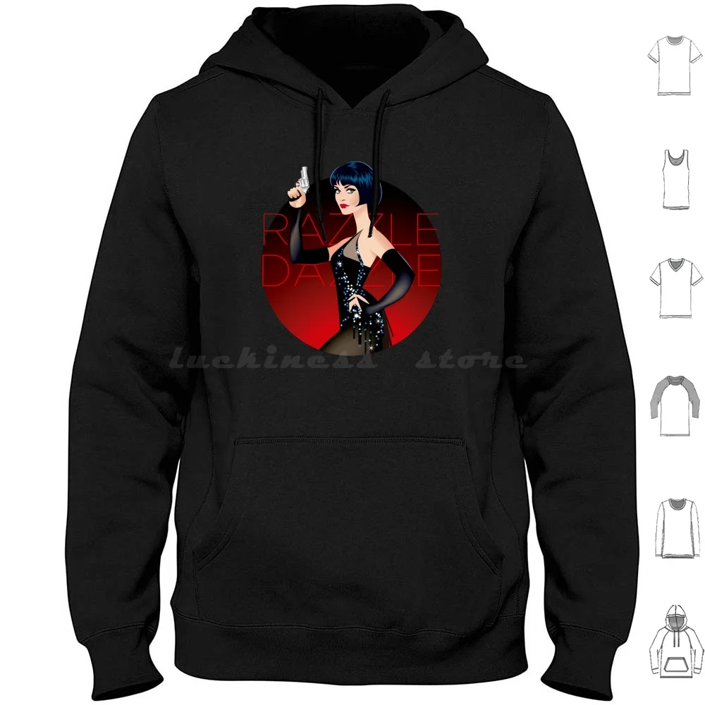 Velma Hoodie Cotton Long Sleeve Catherine Zeta Jones Velma Chicago Movie Musical Icon Legend Fosse Kander Ebb Razzle Dazzle