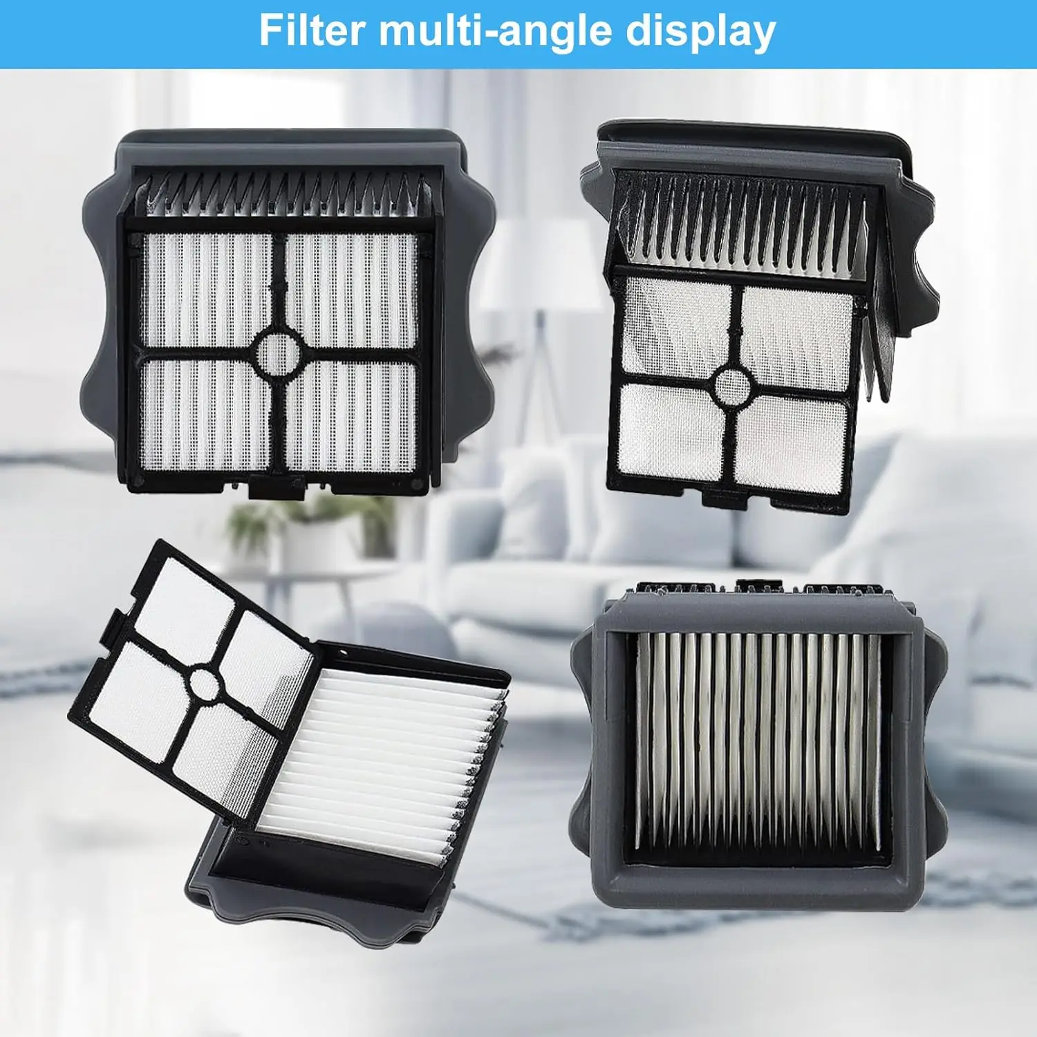 Rullo spazzola con filtro HEPA per Tineco FLOOR ONE S6/Floor ONE S7/FLOOR ONE S7 PRO Cordless Wet Dry Aspirapolvere Accessori