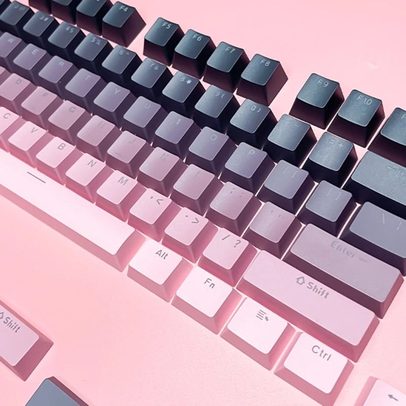 Phantoms คีย์บอร์ด Keycaps, PBT Double Shot ผ่าน Key, OEM สำหรับคีย์บอร์ด Drop shipping