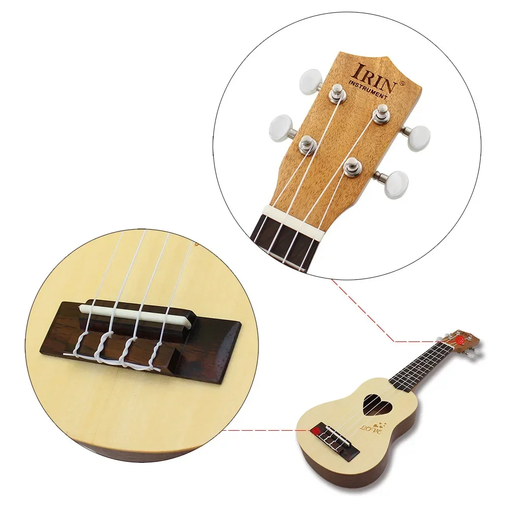 Ukulele Strings 4 String Hawaiian Guitar Ukulele Nylon String Beginner Wholesale Practice Professional Ukulele Accessory