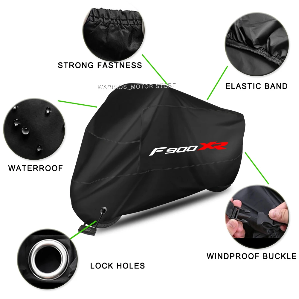 For F900XR F 900 XR Motorcycle Cover UV Protective Dustproof Snowproof Outdoors Rain Motorcycle Waterproof Cover 2