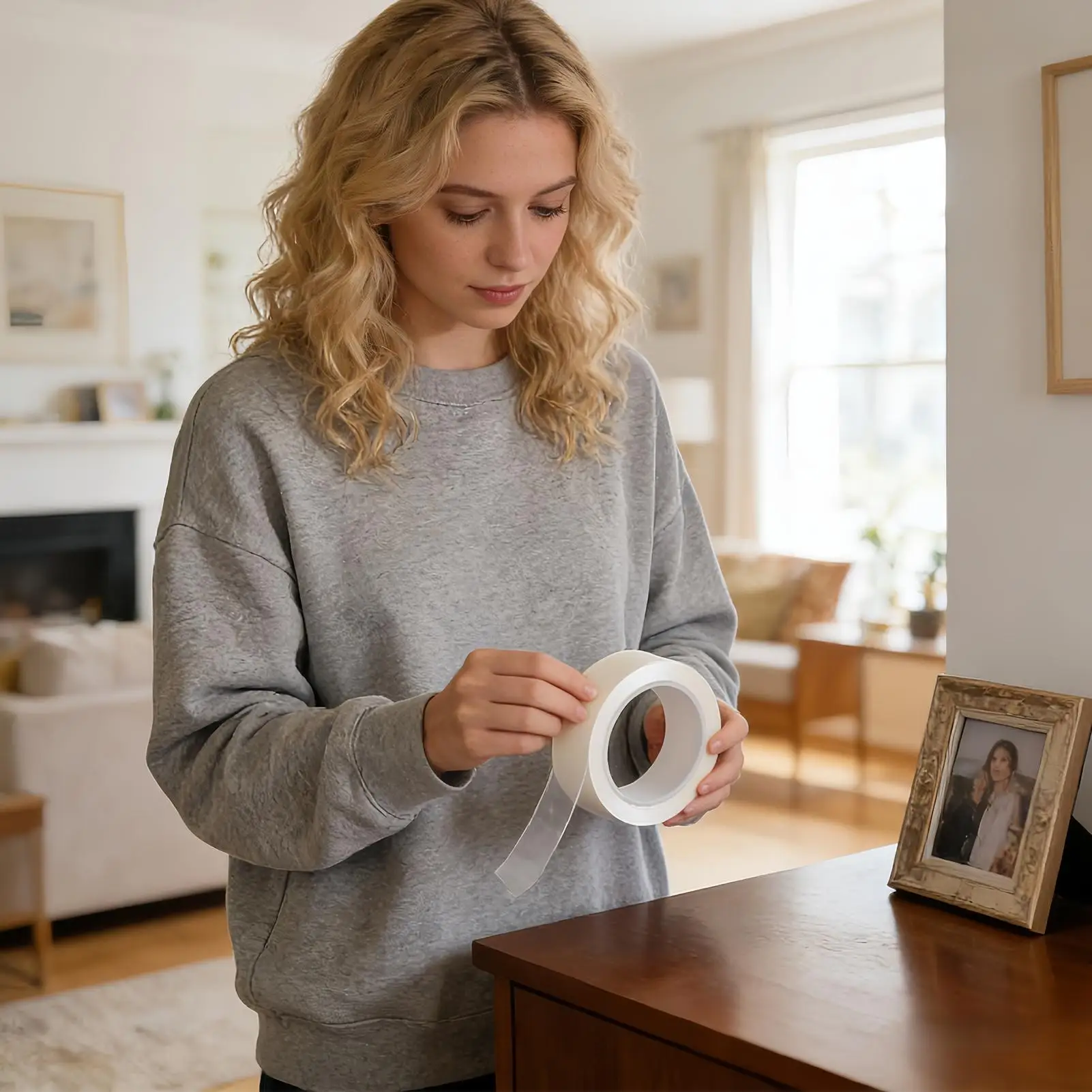 

Nano Double Sided Tape For Walls Photo Adhesive Strips Removable Adhesive Tape For Renters Home Apartment Office Craft