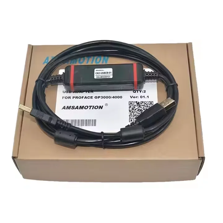 CNC CA3-USBCB-01 Suitable PRO-FACE GP3000 ST3000 LT3000 AGP3301 Download Line USB Port PLC Communication Programming Cable