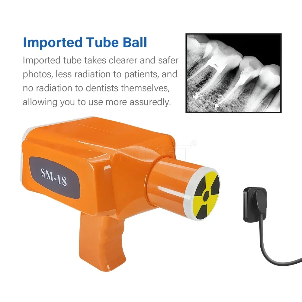 High Definition SM-1S Dental X-Ray Machine: LCD Display, Imported Tube, Low Radiation for Patients, Zero Radiation for Dentists