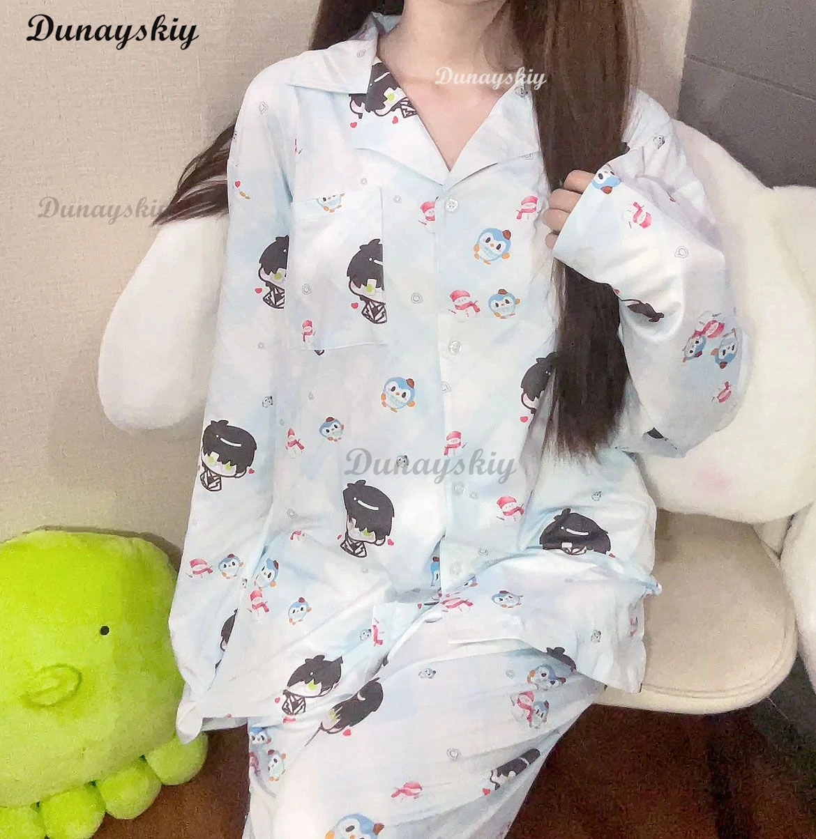 Love and Deepspace Sylus Xavier Zayne Rafayel Sleepwear Cosplay Game Pajamas Family Casual Clothes Garments Dress Woman Outfit