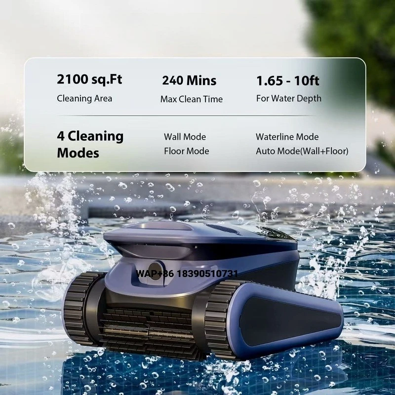Reliable Pool Robot Factory 25 Years Export Track Record 100% on Time Shipment for Supermarkets & Distributors