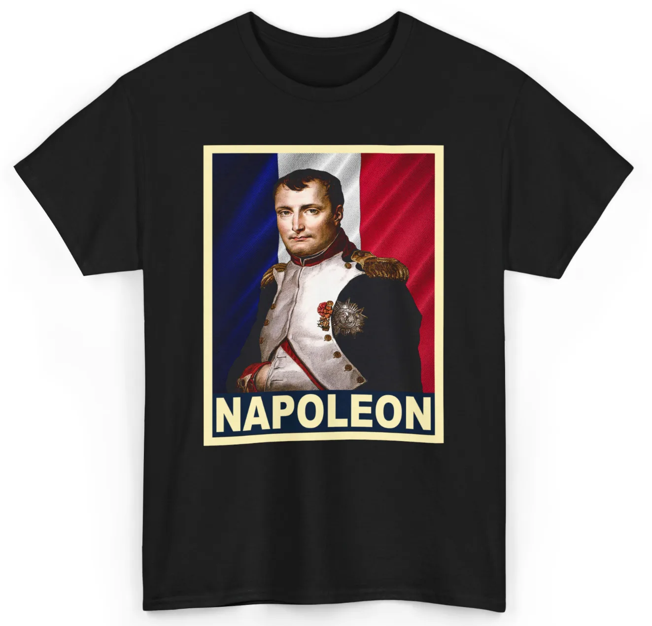 Napoleon T-Shirt Bonaparte Film France History Flag Emperor Required-