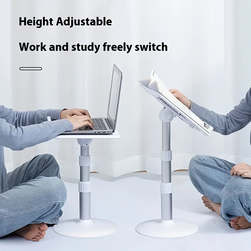 1-piece Adjustable Multi-purpose Stand for Holding Laptops, Tablets, Books, and Sheet Music. Ideal for Both Men and Women