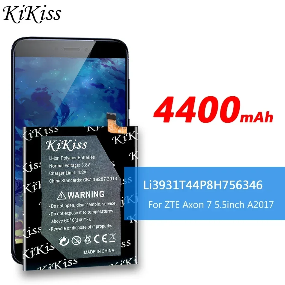 KiKiss Battery For ZTE Axon 7 Axon7 5.5 A2017/7 Mini 7Mini 5.2/A2019 Pro 9 Pro 9Pro 10 Pro 10Pro 5G A2020 A2020N2 batteries