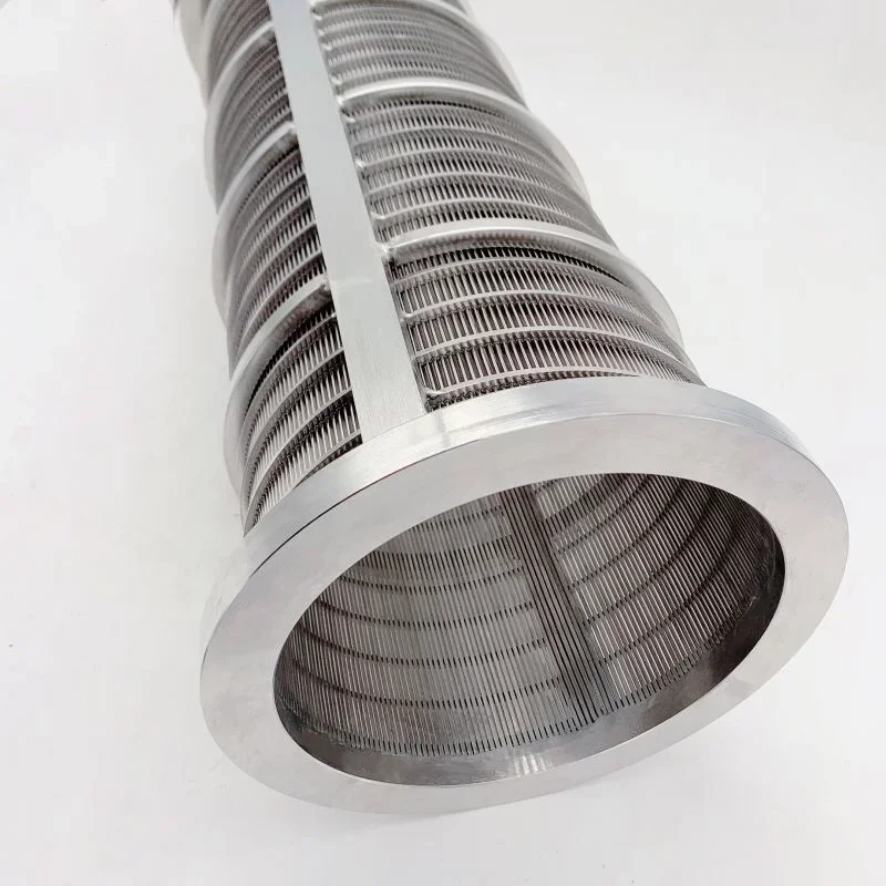 stainless steel 304 cow dung dewatering manure filtration wedge wire screen filter cylinders HOT SALES