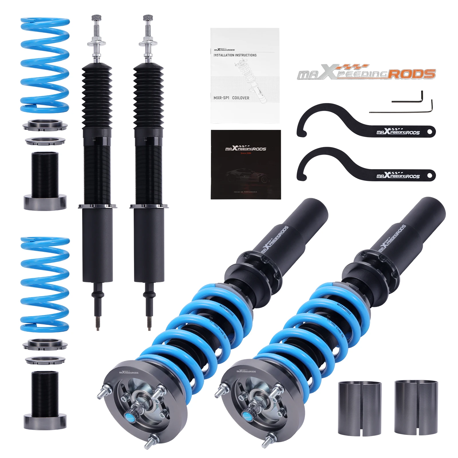 4pcs/set  24 Ways Adjustable Damper Coilovers For BMW 3 Touring E91 330i 335i 2004-2012