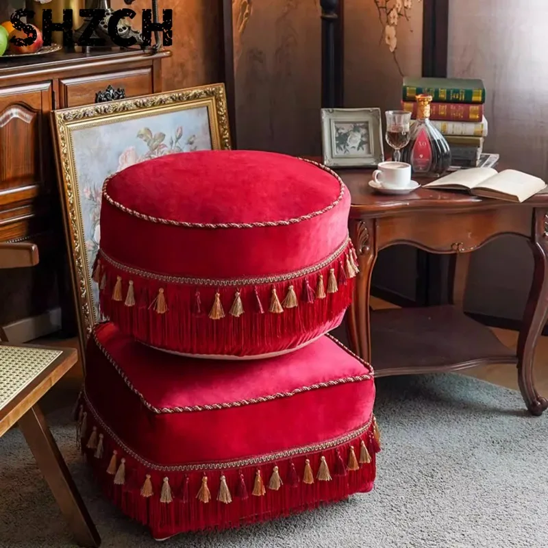 Reading Corner Floor Cushion Boho Pillow,Removable Washable Cover,Large Round Pouf for Meditation Living Room Bedroom Home Decor