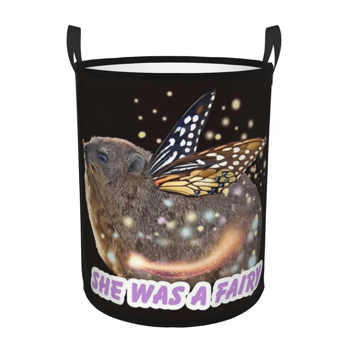 

Складные корзины для белья Rock Hyrax Fairy, корзина для хранения грязной одежды, игрушек, большая водонепроницаемая корзина для дома и детей