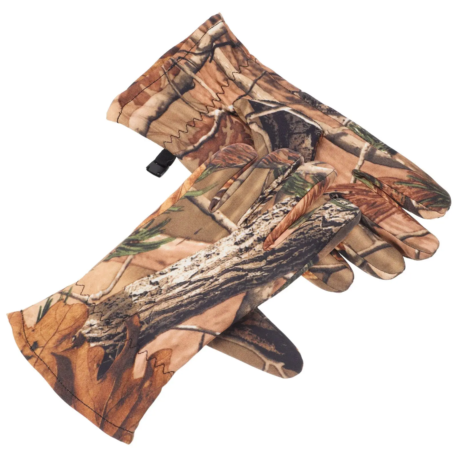 1 Pair Hunting Gloves Warm Waterproof Insulated Outdoor Sports Ski Snowboard Fishing Cold Weather Camouflage Shooting