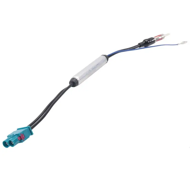 AU65-Car Radio Dual Heads Antenna Connections Cable Radio Adapter Cable For Car Accessories