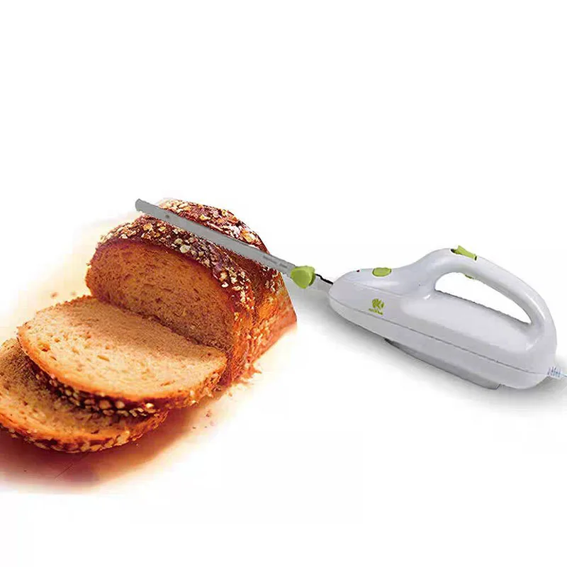 Household Electric Bread Knife Sandwich Toothed Knifes Cake Cutting Stainless Steel Food Cutter Toast Electric Saw Knife
