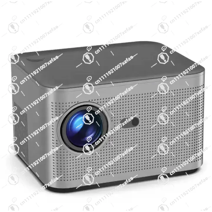 HY350 Android 9.0 FHD 1080P Short Focus Portable Projector with Automatic Keystone Correction, LED Light, Suitable for Home Use