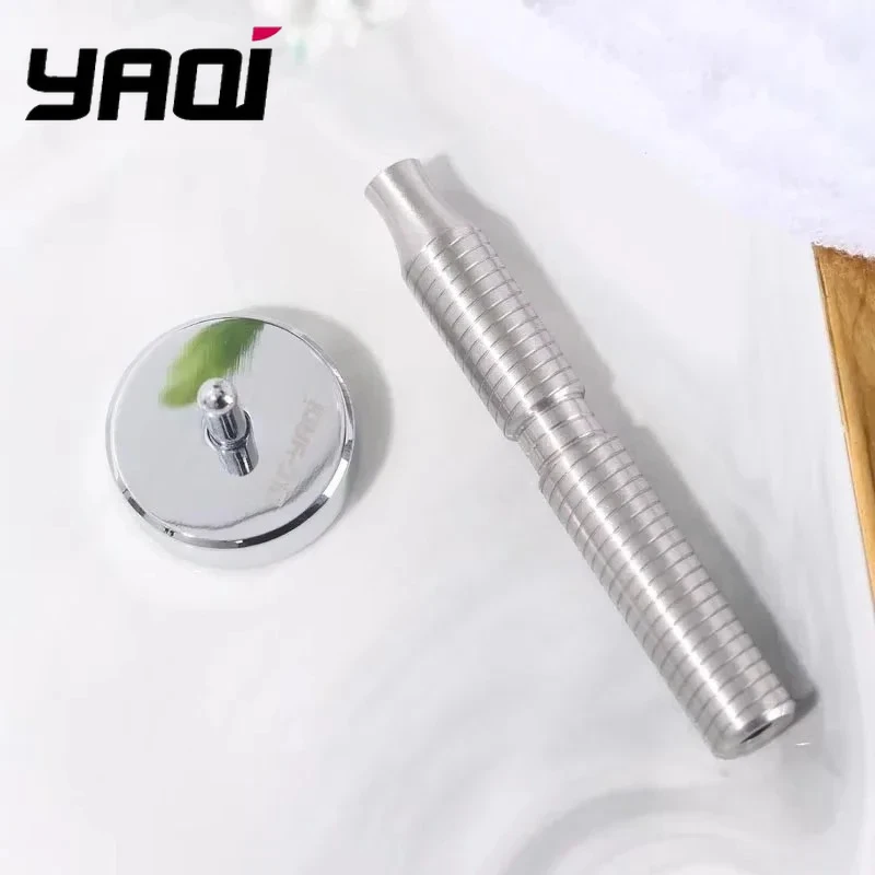 2026 Hot Sale YAQI 88mm Solid Stainless Steel Material Safety Razor Handle Provide Comfortable Grip Ergonomic Design