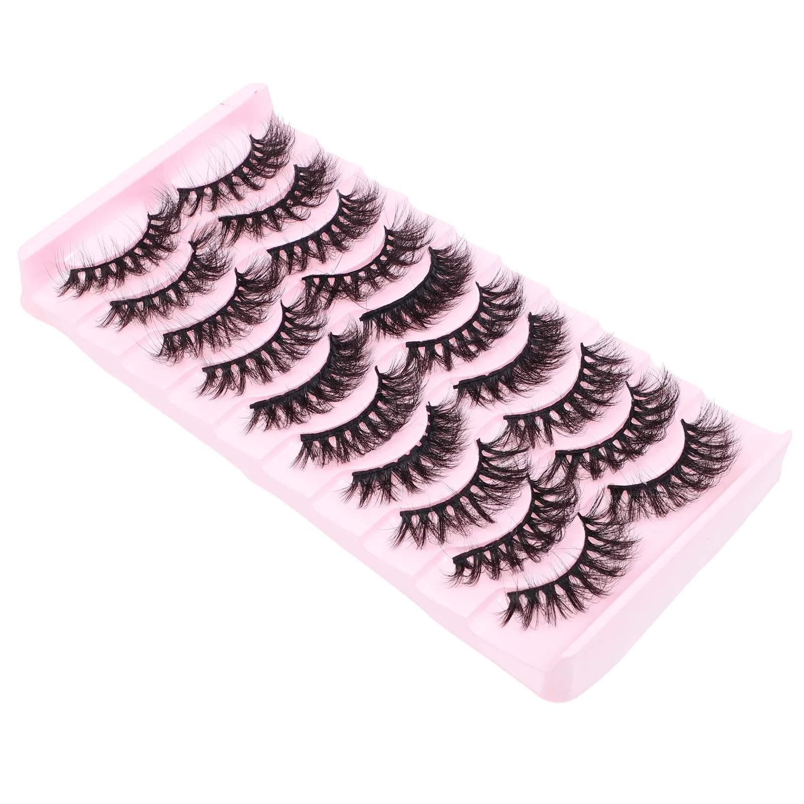10 Par Sztucznych Rzęs Naturalny Wygląd Sztuczne Rzęsy Premium Materiał Pełne Ale Naturalne Makijaż Oczu Sztuczne Rzęsy Kępki Rzęs