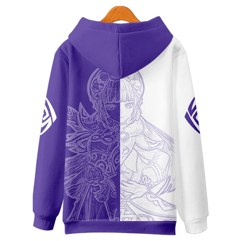 3D genshin Impact printed YUN JIN cosplay hooded Sweatshirt Women/Men Casual harajuku auntumn winter hoodies