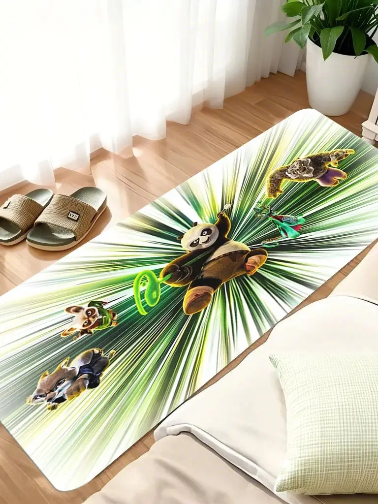 

Chinese Panda Kung Fu Cute and Soft Anti-slip Carpets for Living Room, Bedroom, Corridor Decoration and Birthday Gifts