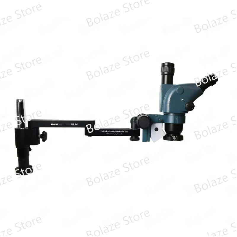 Hot Sale MRS-36565 Microscope 6.5X 65X Trinocular Microscope 0.5CTV  Rotate 360 Degrees Microscope