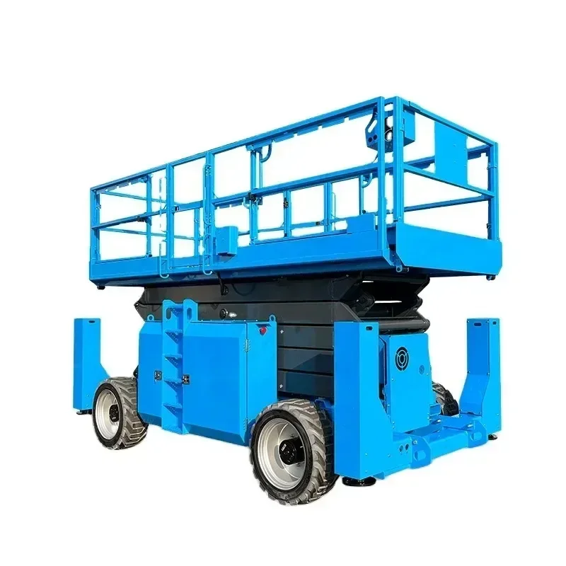 4-16m Mobile Small Hydraulic Scissor Lift Self Propelled Electric Mini Scissor Lift Tracked Scissor Lift Platform