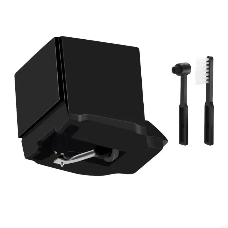 K1AD Record Player Replacement Needle Plastic Texture ติดตั้งง่ายด้วยแปรง