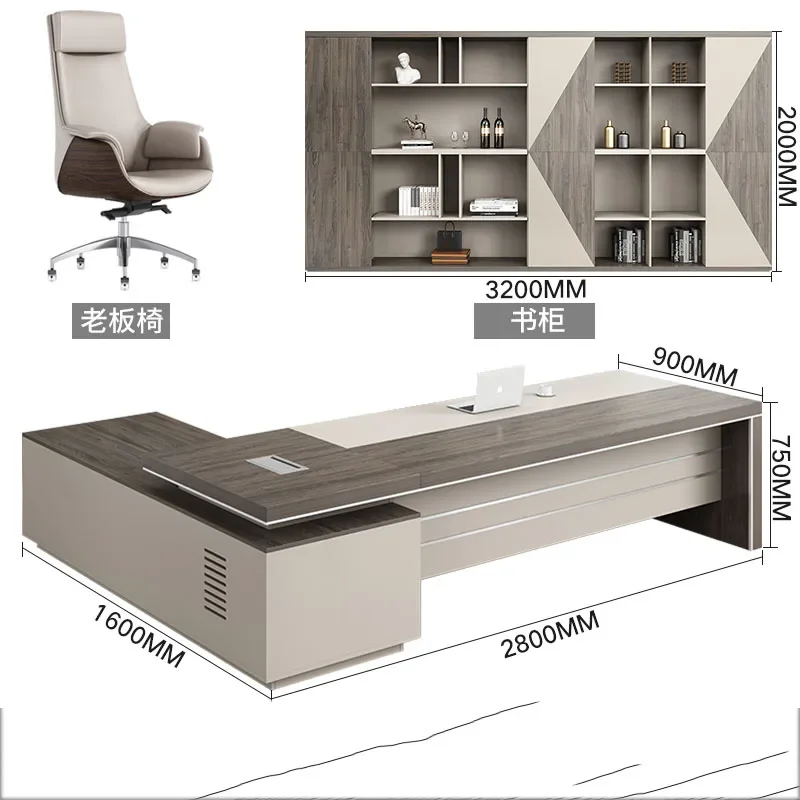 Executive L Shaped Desk Study Table StandingOffice Folding Cute Desk Accessories Escritorios De Ordenador Modern Furniture