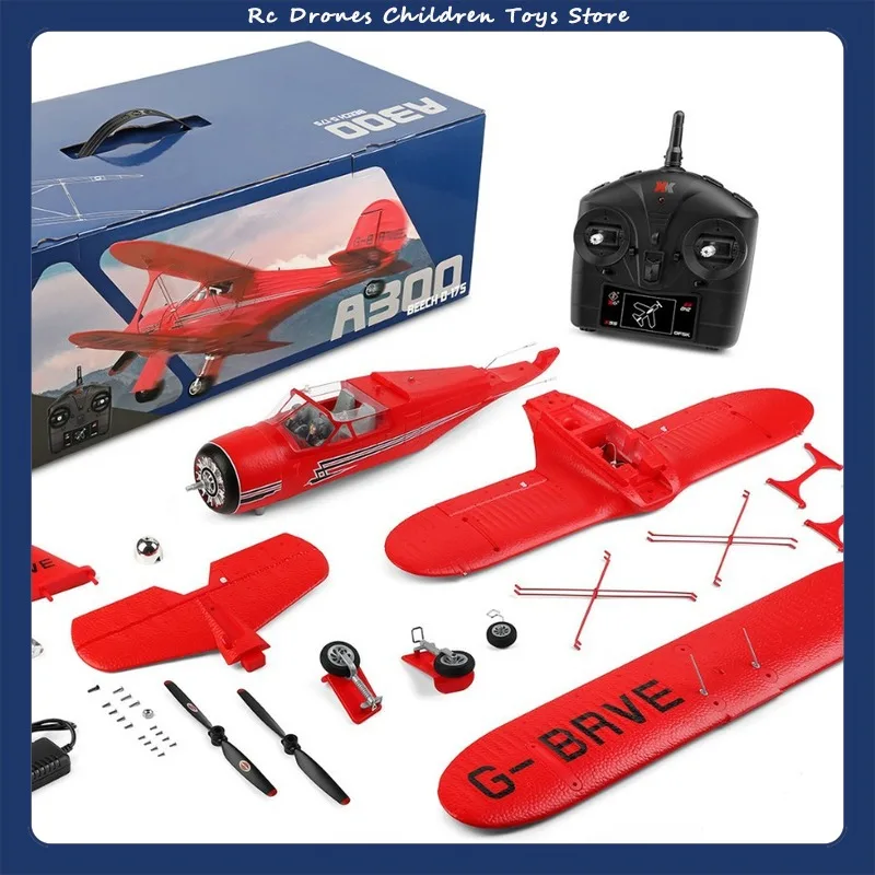 

Новый Wltoys Xk A300 четырехсторонний двухкрылатый самолет с дистанционным управлением планер бесщеточный пульт дистанционного управления беспилотная модель самолета игрушка